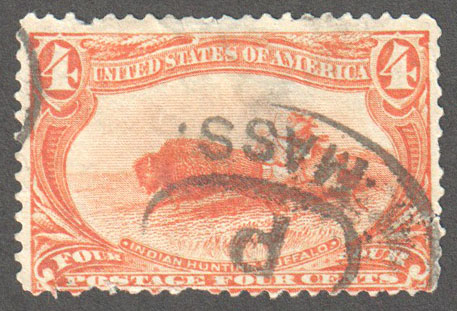 United States Scott 287 Used SF - Click Image to Close